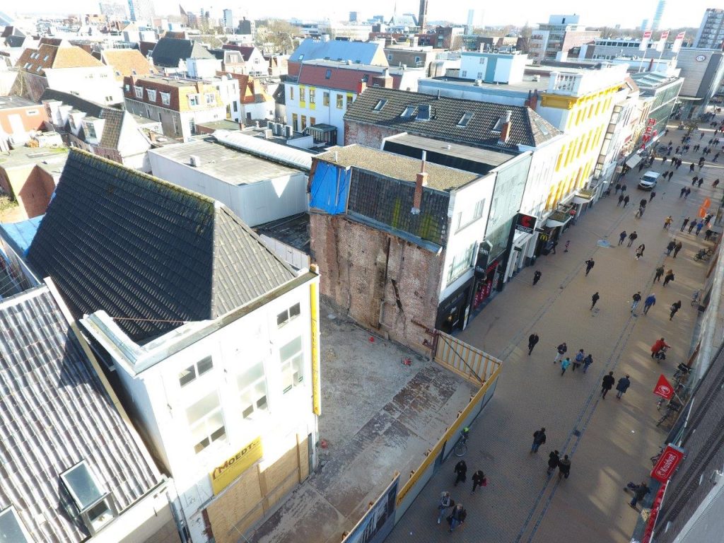 Afzinkkelder Herestraat Groningen