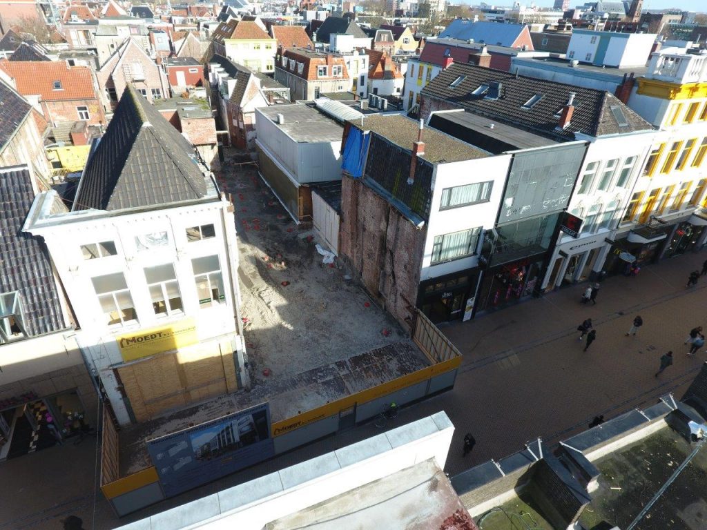 Afzinkkelder Herestraat Groningen