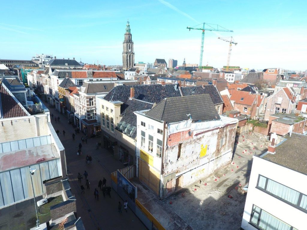 Afzinkkelder Herestraat Groningen