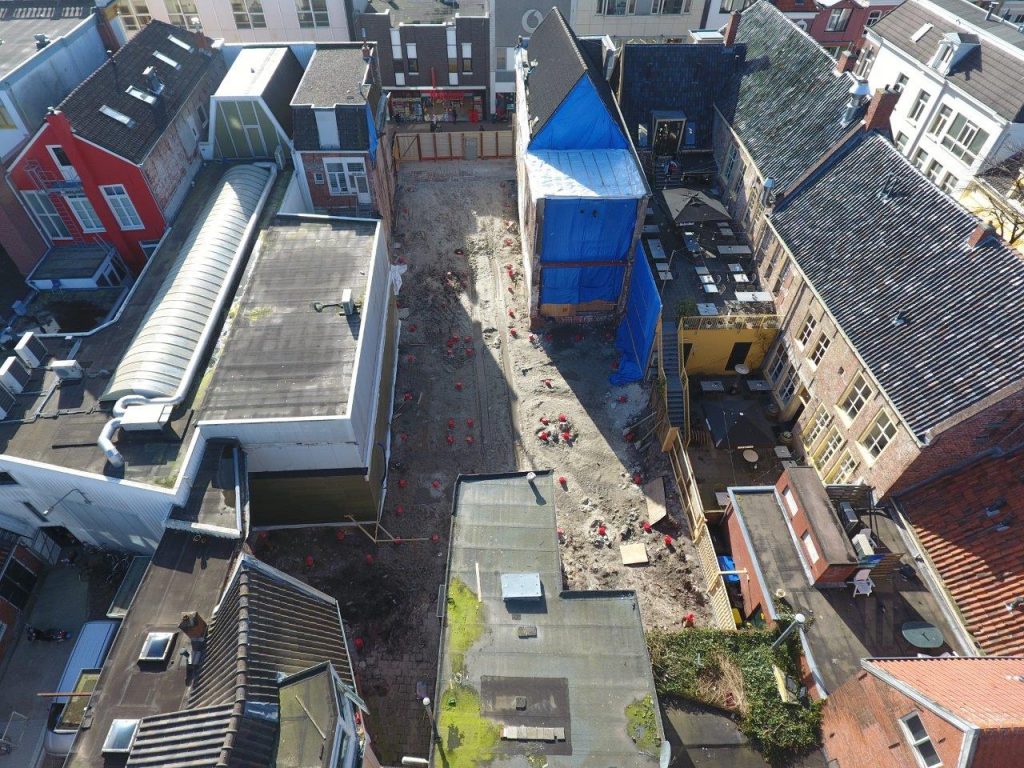 Afzinkkelder Herestraat Groningen