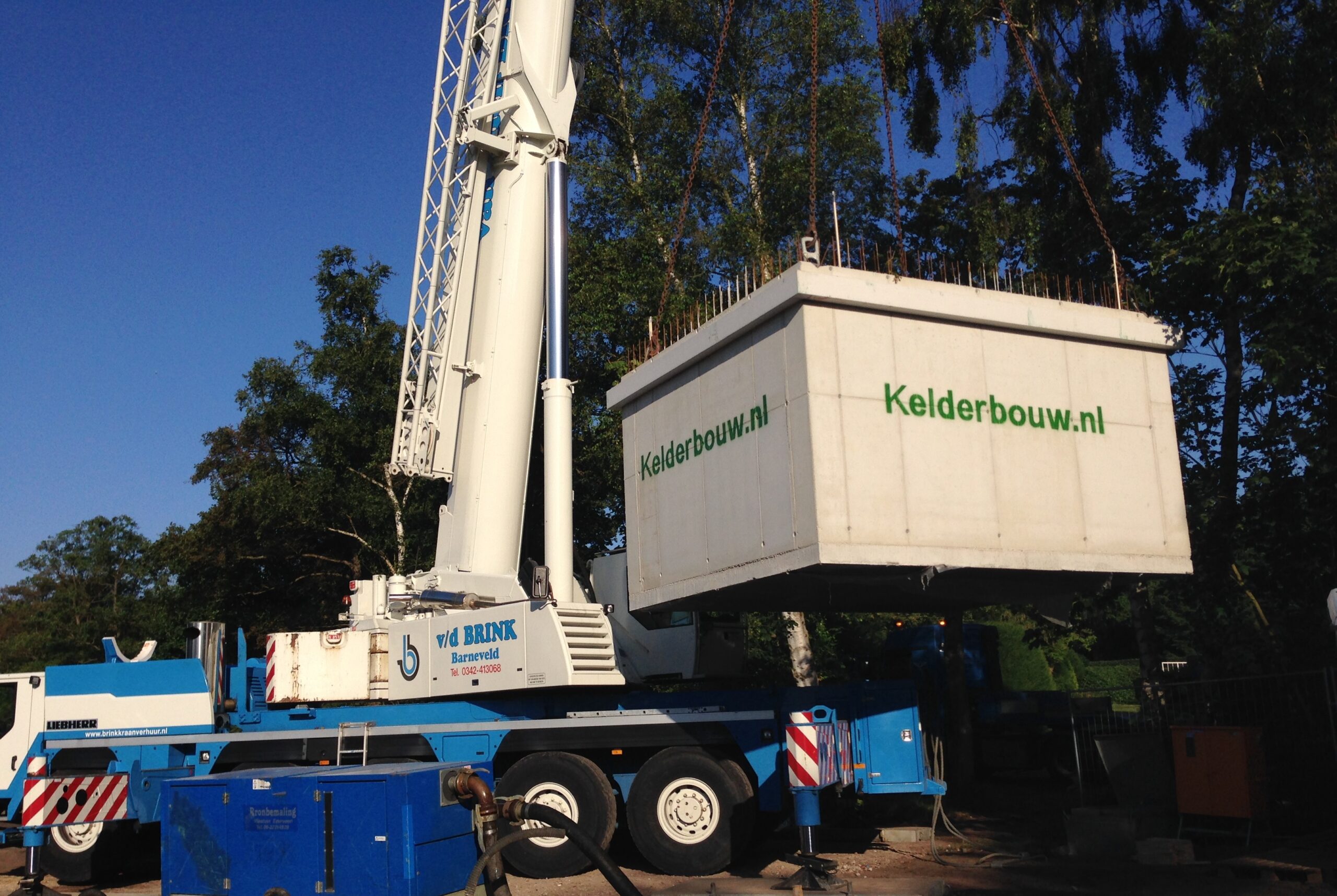 Tekenwerk kelderbouw