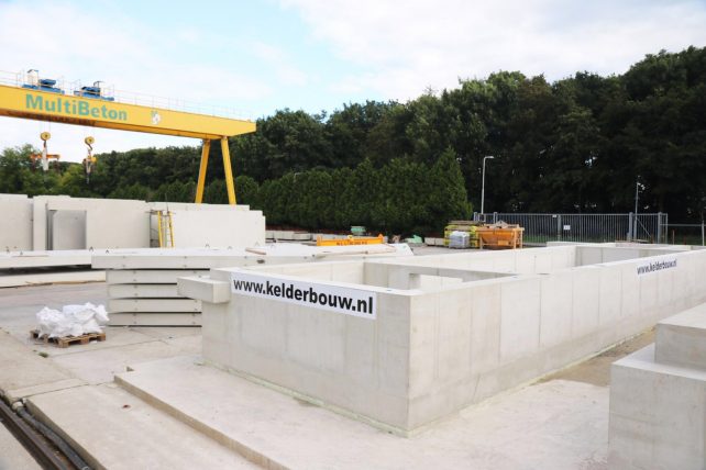 Prefab kelder Den Haag