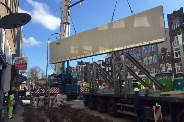 Afzinkkelder Elandsgracht Amsterdam