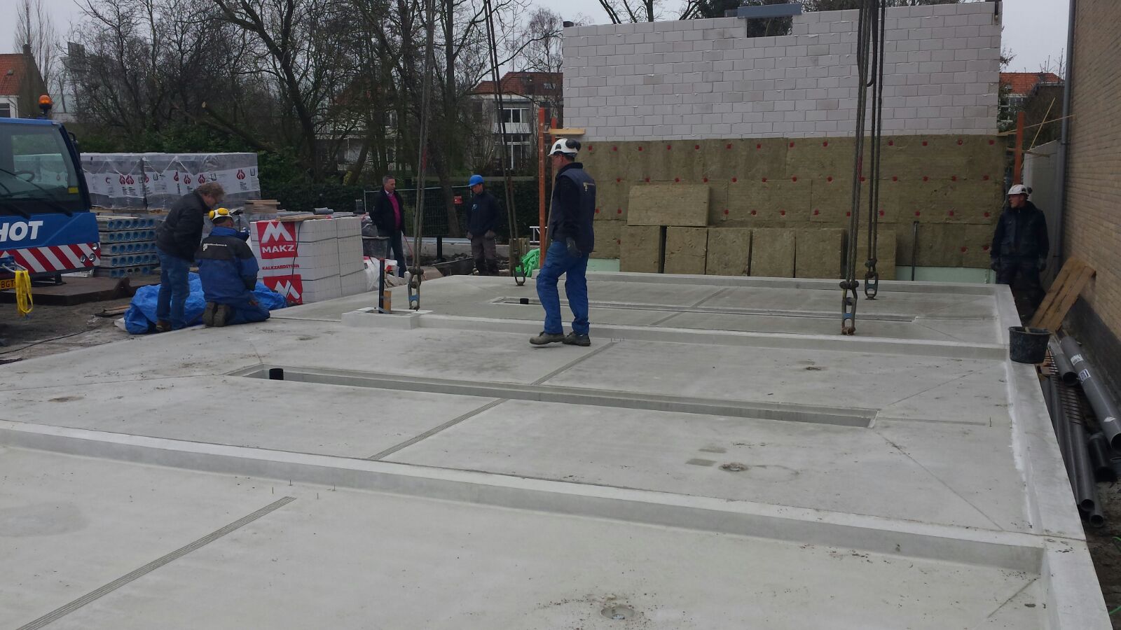 Prefab beton autowasplaats Duivendrecht Happy Duck