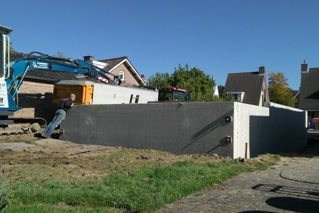 Afzinkkelder + casco Everdingen