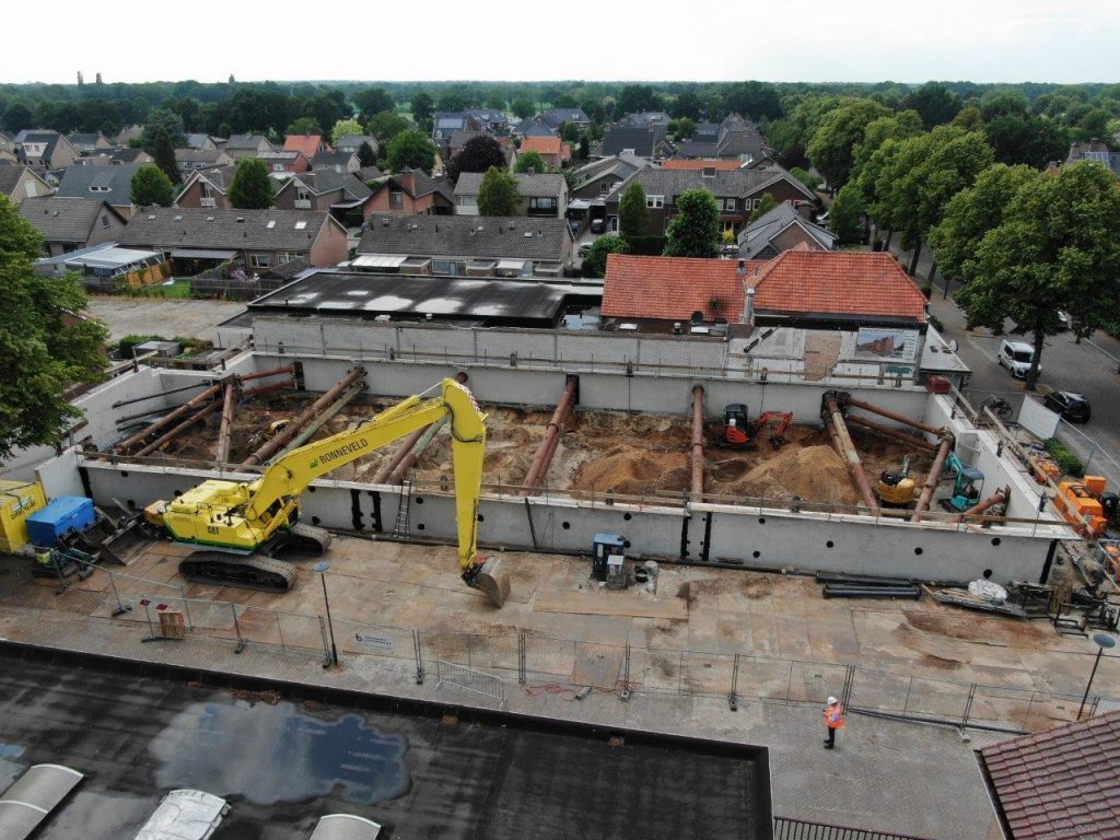 Afzinkkelder in Venhorst