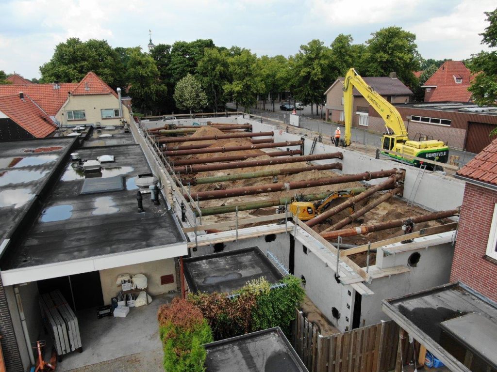 Afzinkkelder in Venhorst