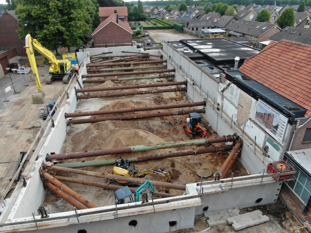 Afzinkkelder in Venhorst