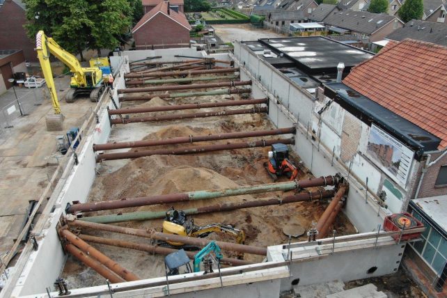 Afzinkkelder in Venhorst