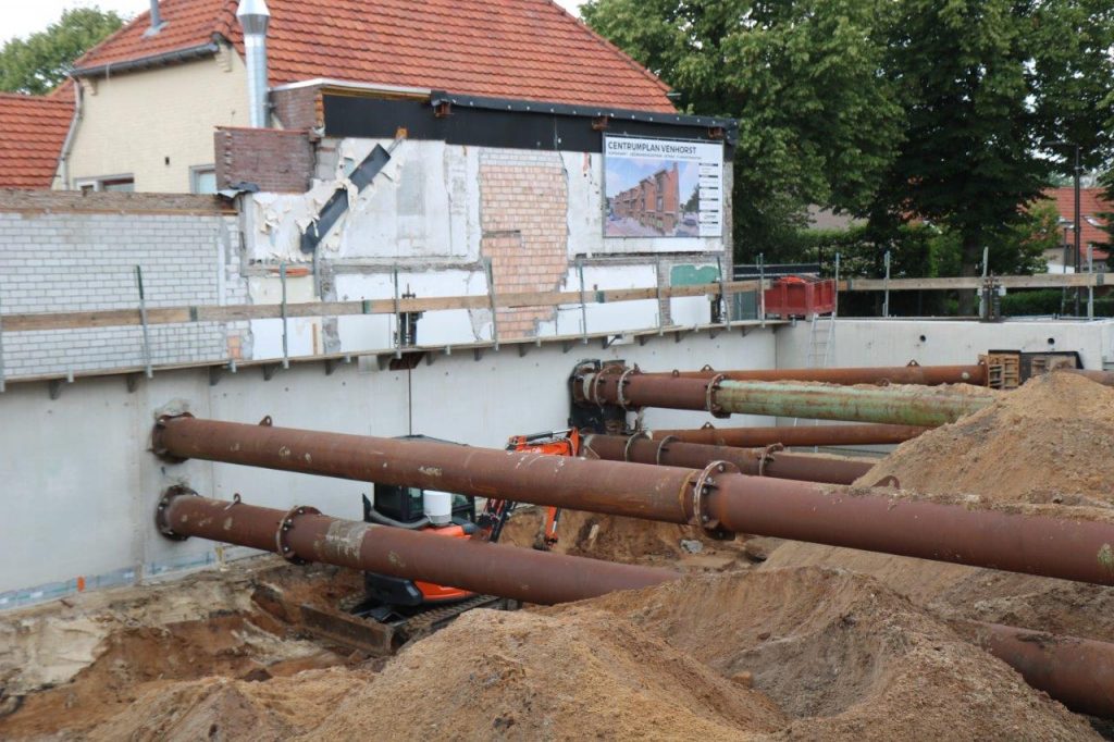 Afzinkkelder in Venhorst