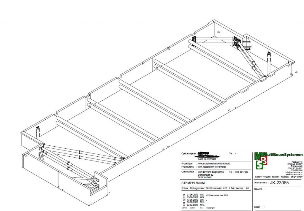 Afzinkkelder in Venhorst
