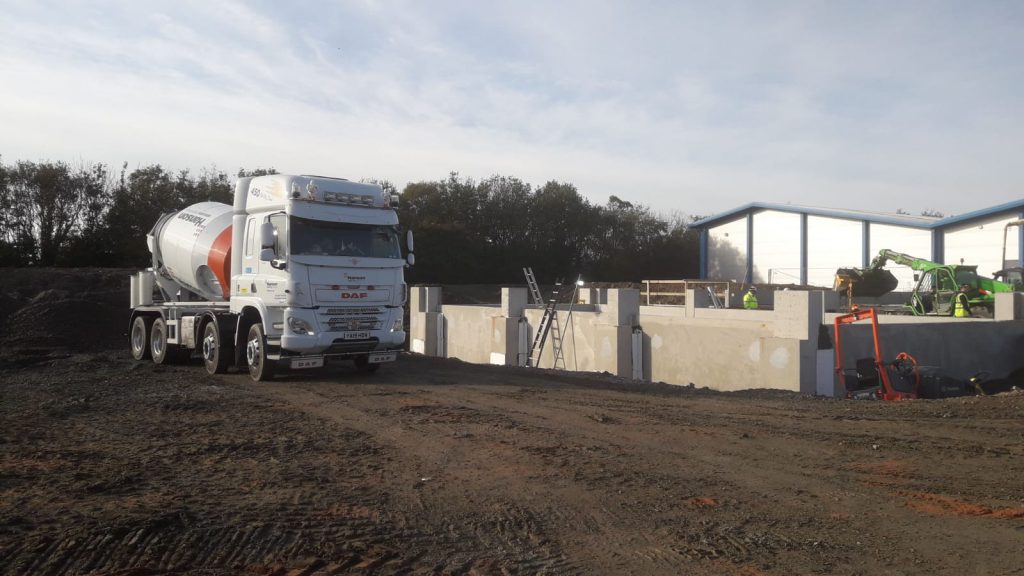 Kelderwanden Engeland Holyhead