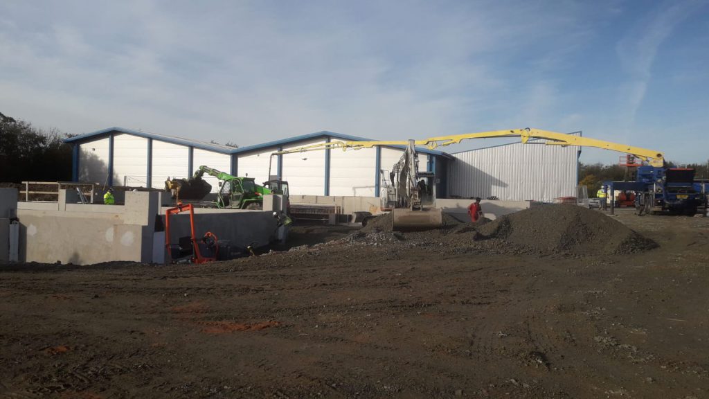 Kelderwanden Engeland Holyhead