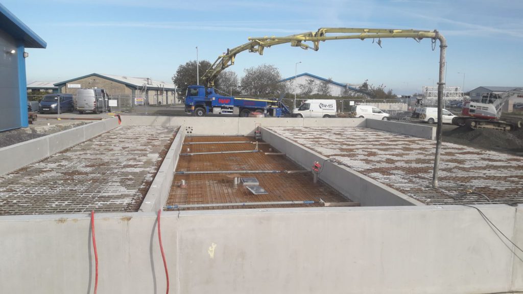 Kelderwanden Engeland Holyhead