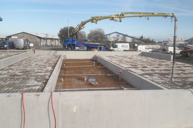 Kelderwanden Engeland Holyhead