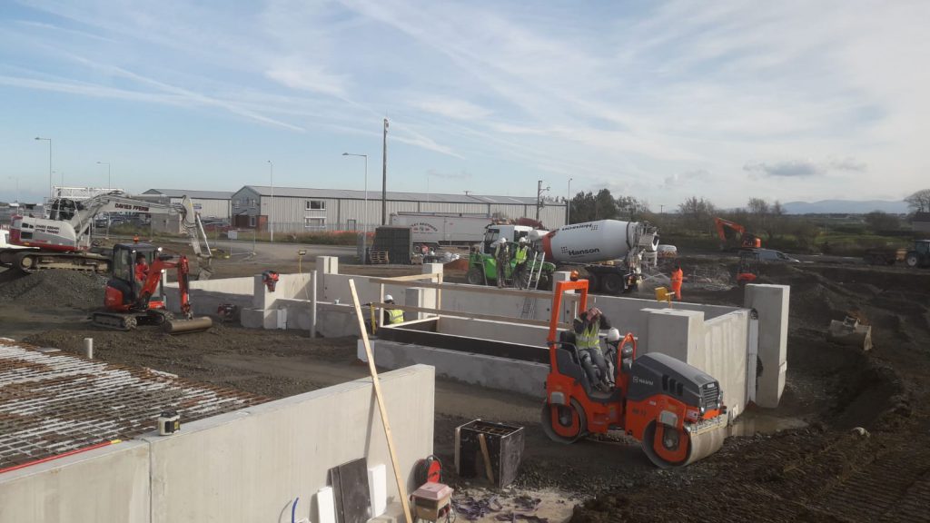 Kelderwanden Engeland Holyhead