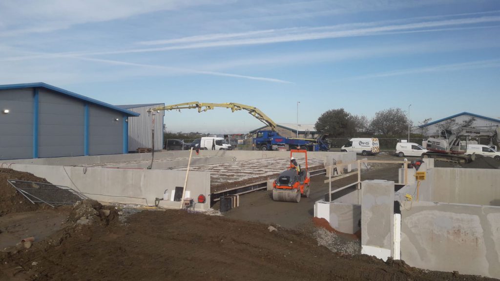 Kelderwanden Engeland Holyhead