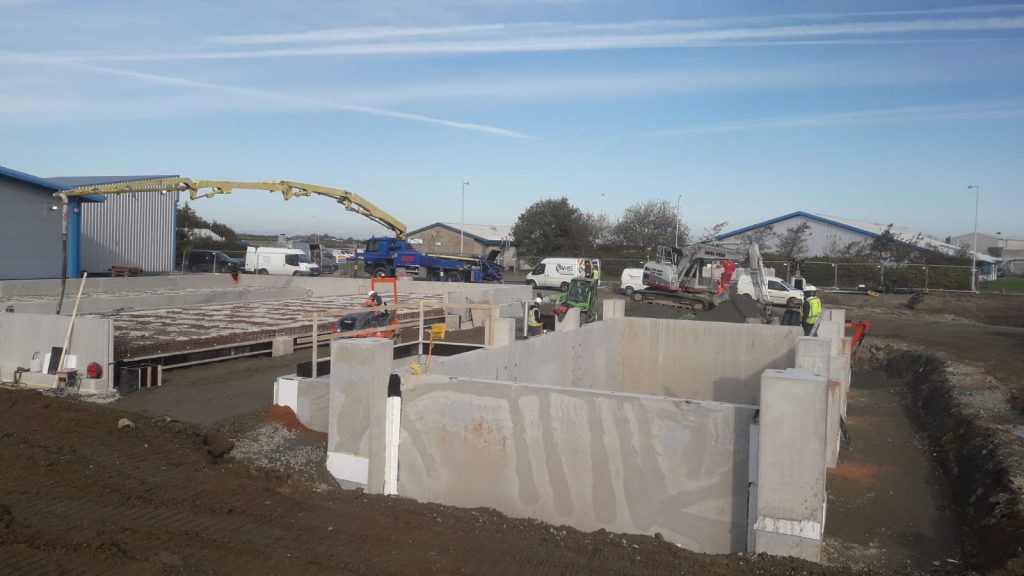 Kelderwanden Engeland Holyhead