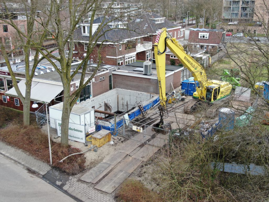 Afzinkkelder CELLA Kelderbouw Amstelveen