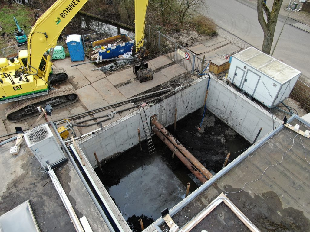 Afzinkkelder CELLA Kelderbouw Amstelveen