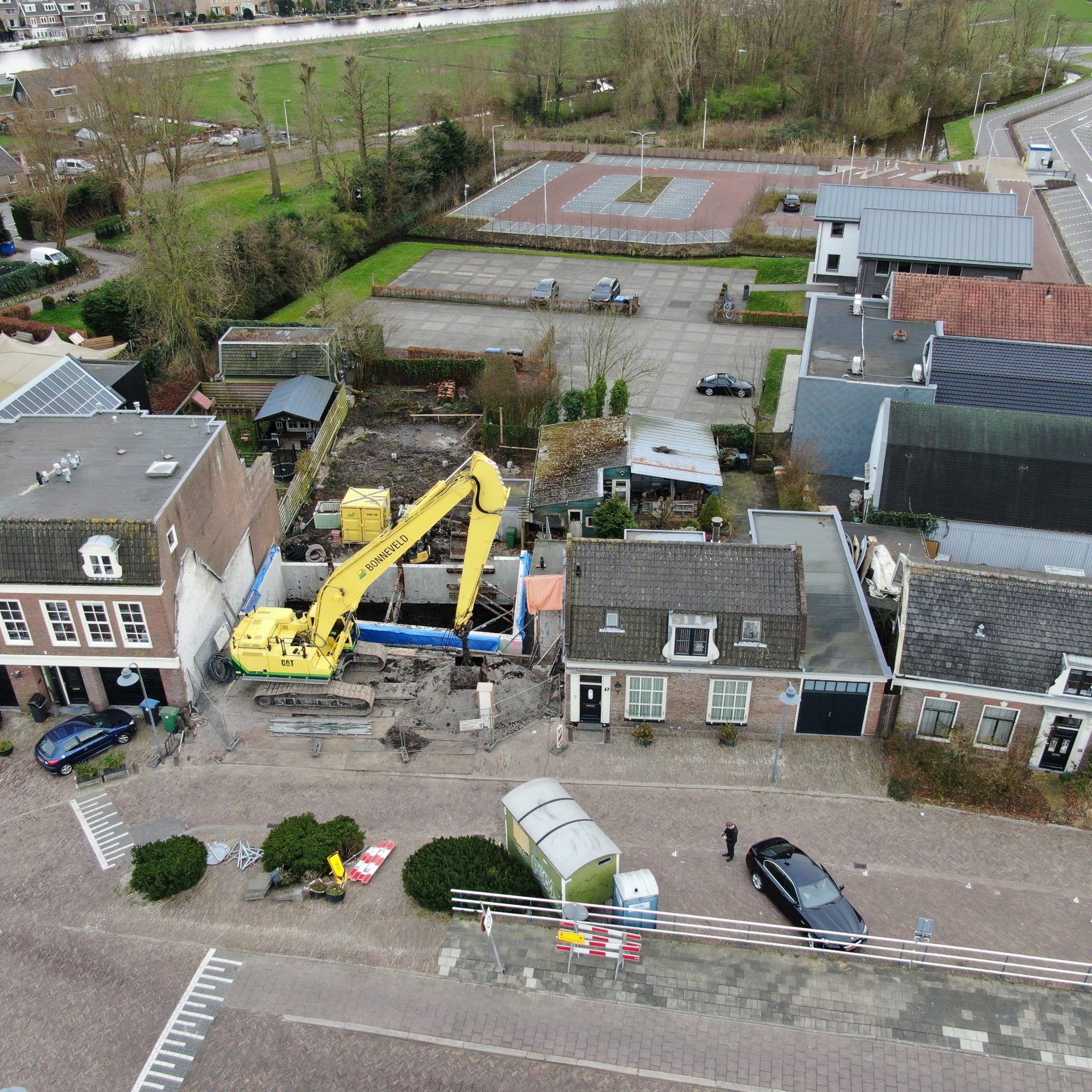 Afzinkkelder amstelzijde amstelveen