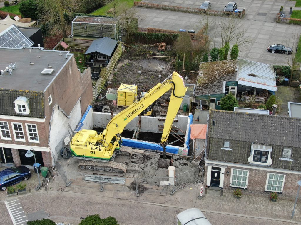 Afzinkkelder amstelzijde amstelveen