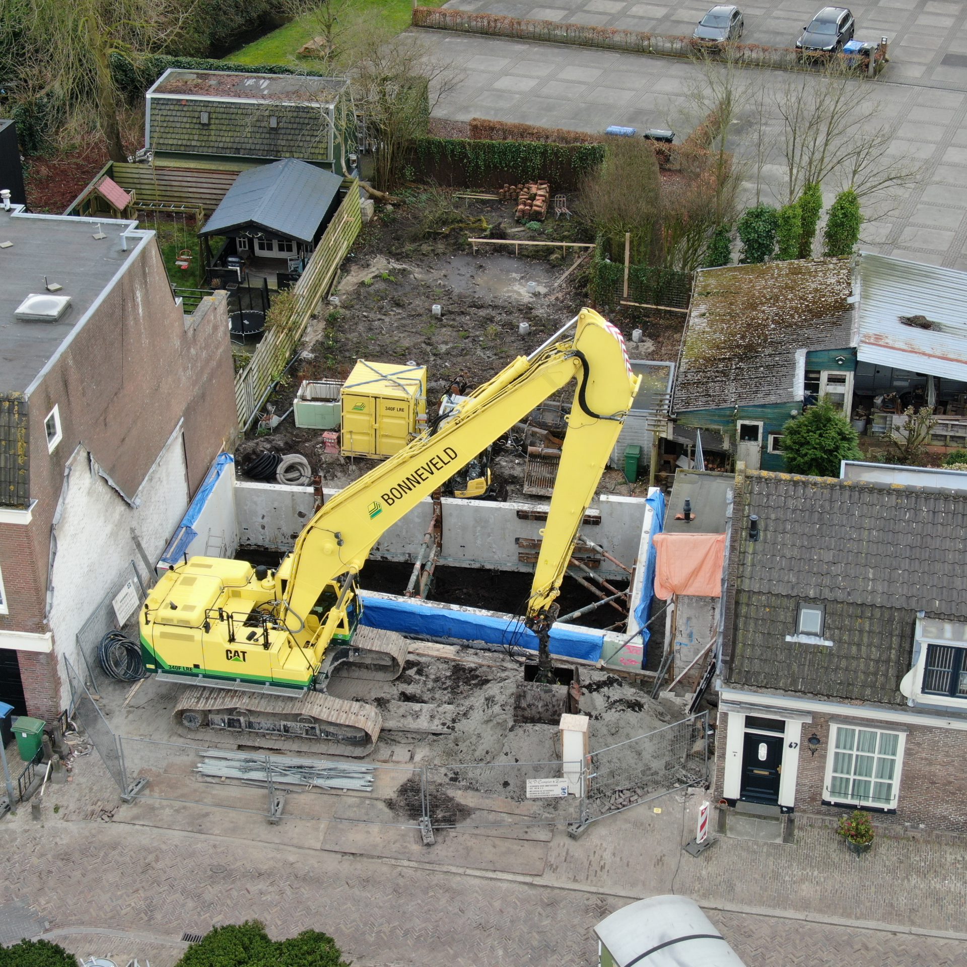 Afzinkkelder amstelzijde amstelveen