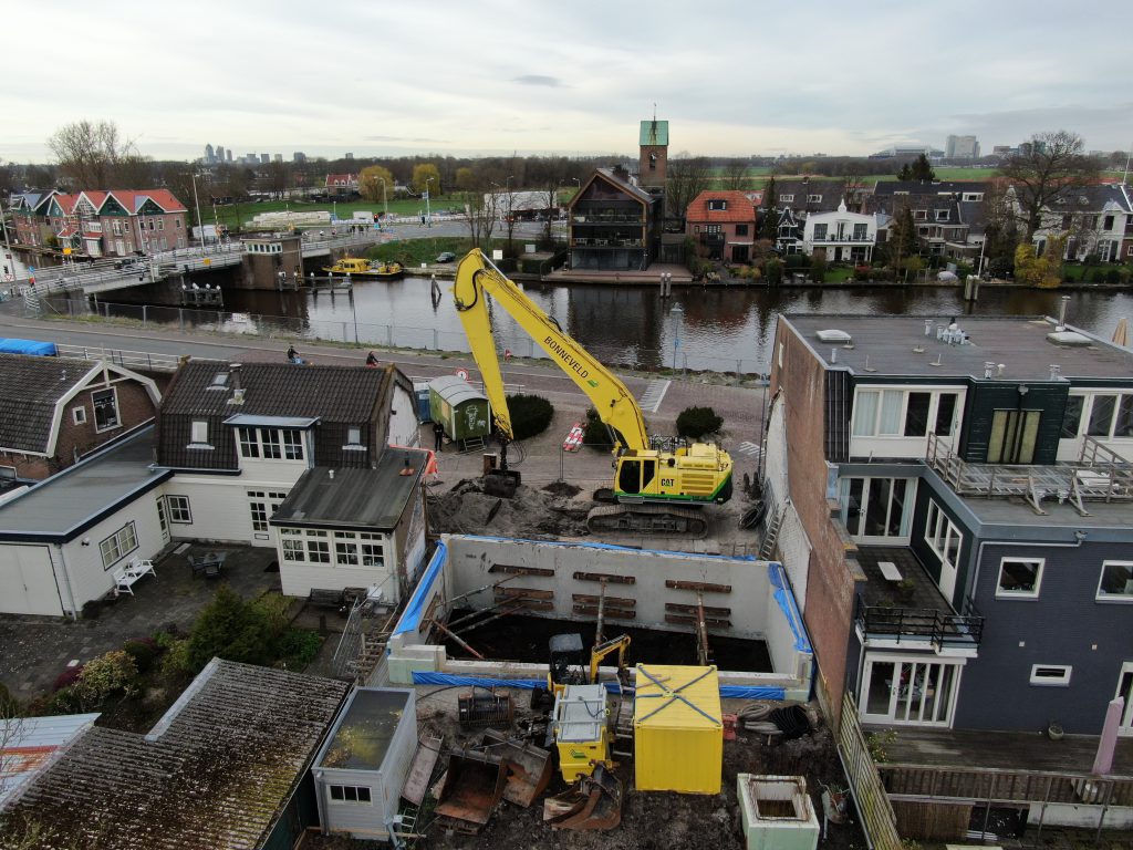 Afzinkkelder amstelzijde amstelveen