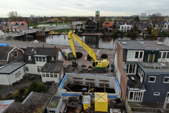 Afzinkkelder amstelzijde amstelveen