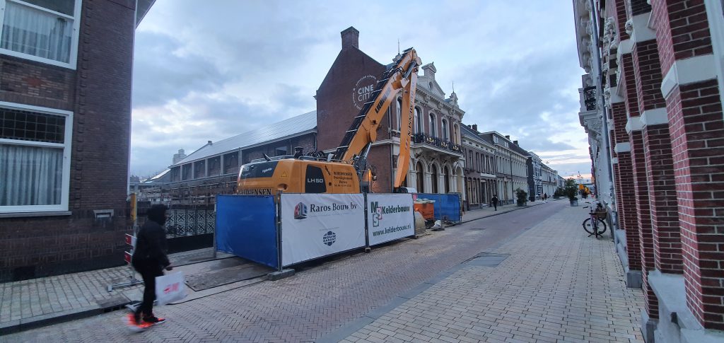 Afzinkkelder CELLA Kelderbouw Cinecitta Tilburg