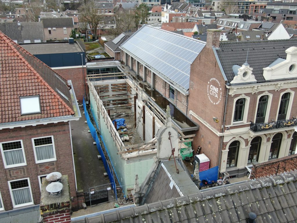 Afzinkkelder CELLA Kelderbouw Cinecitta Tilburg