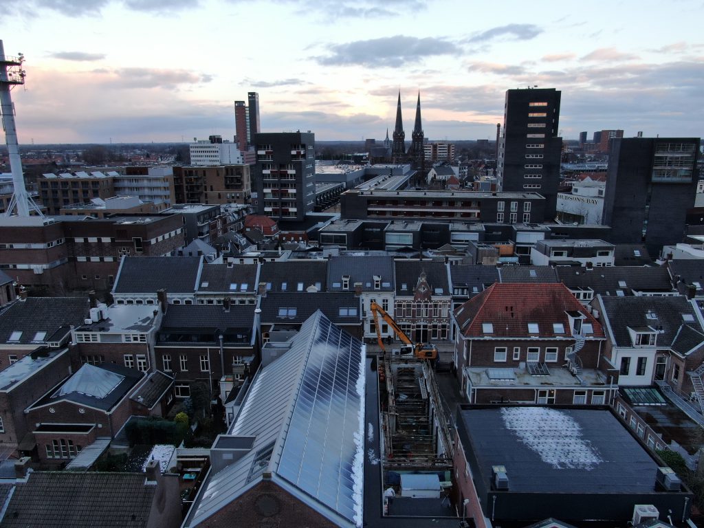 Afzinkkelder CELLA Kelderbouw Cinecitta Tilburg