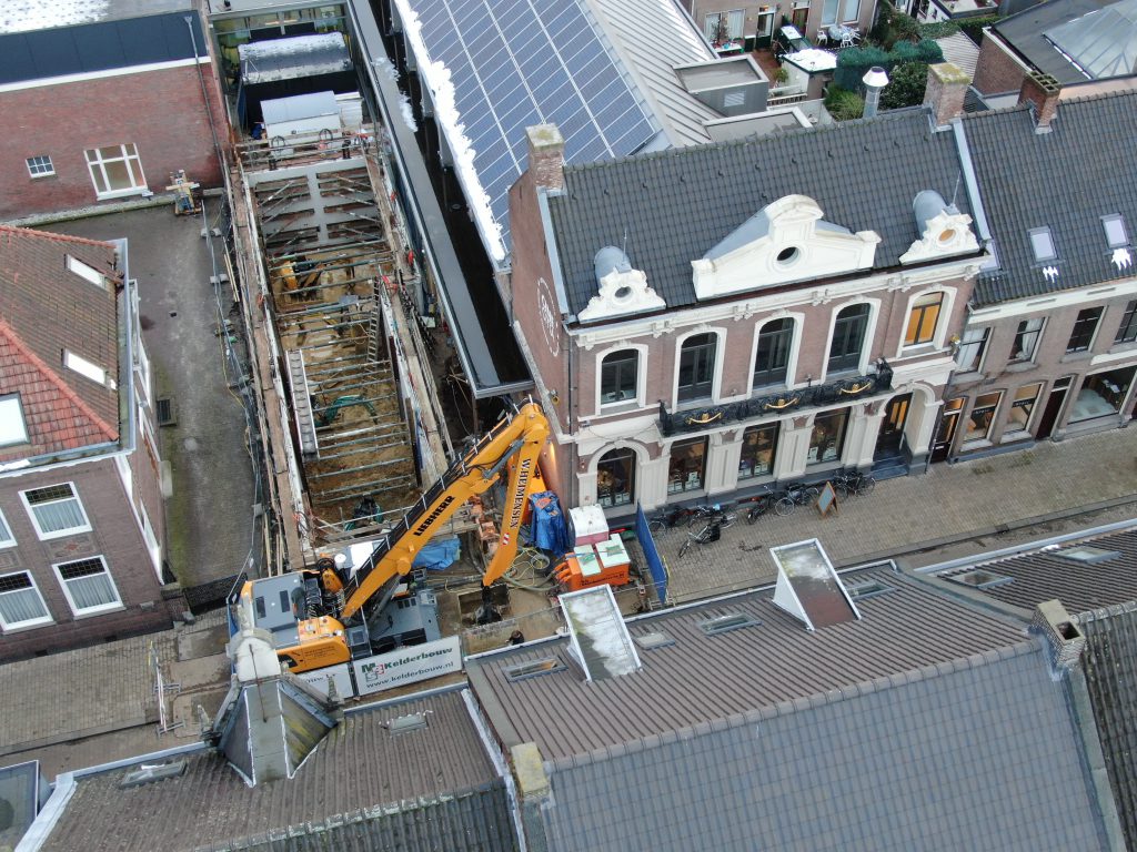 Afzinkkelder CELLA Kelderbouw Cinecitta Tilburg